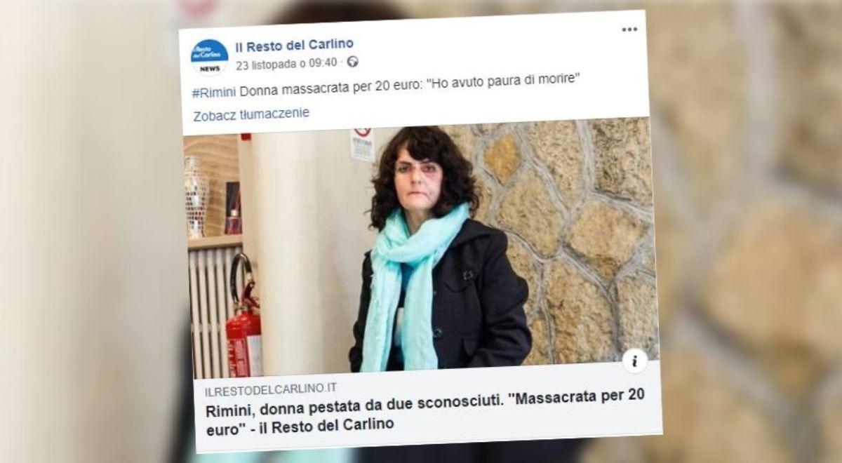 Włochy: Polka pobita przez imigrantów w Rimini. "Bałam się o swoje życie"