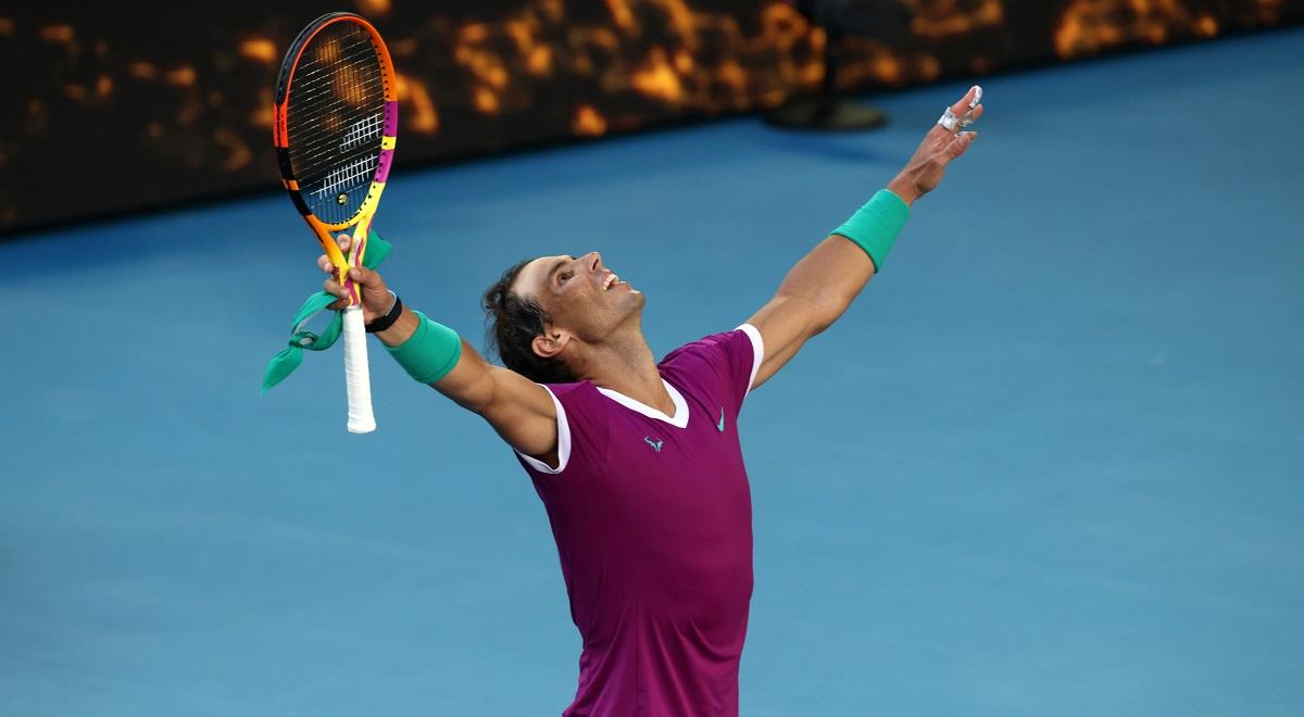Australian Open: Rafael Nadal awansował do półfinału. Pięciosetowy bój Hiszpana