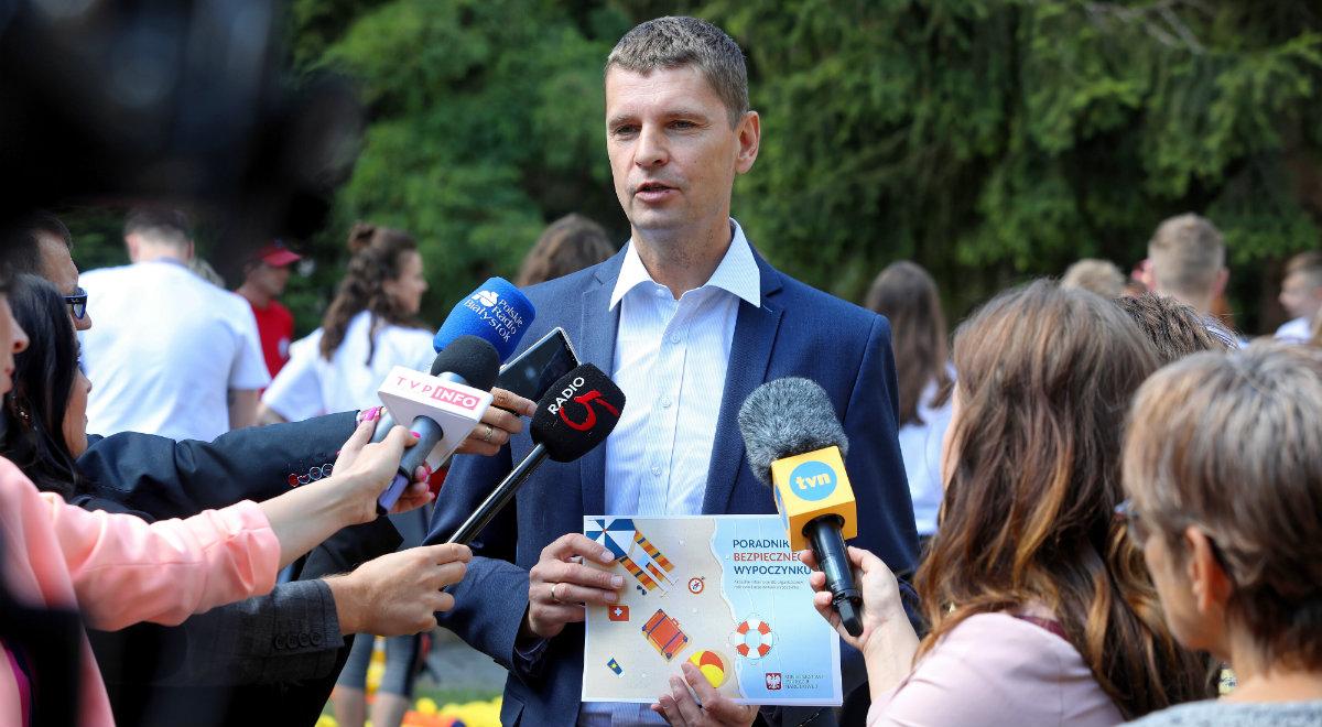 Minister Dariusz Piontkowski spotkał się z młodzieżą polonijną z USA