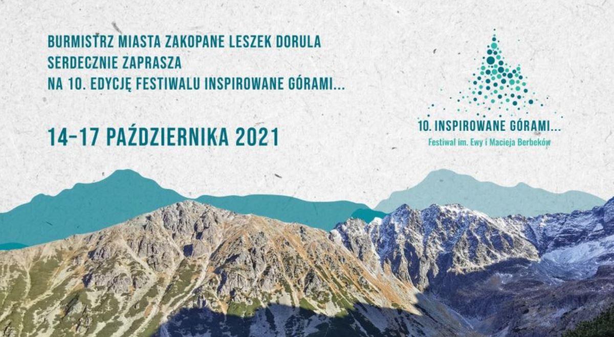 Festiwal "Inspirowane Górami" 2021. Ewa i Maciej Berbeka patronami, dla których Zakopane było impulsem 