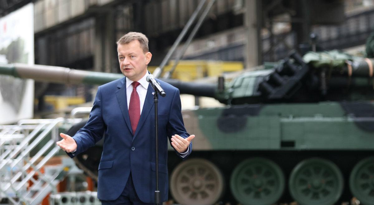 Szef MON: czołgi T-72 będą wyposażone w urządzenia bojowe polskiej produkcji