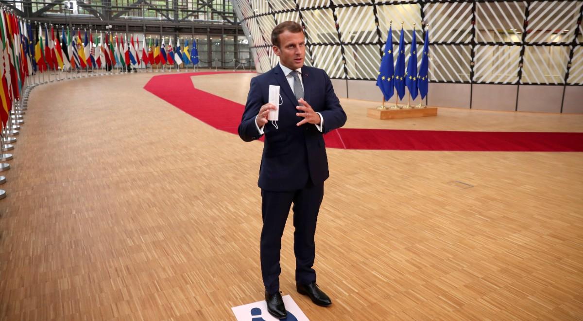 "Chwila prawdy dla Europy". Macron przed szczytem UE w Brukseli