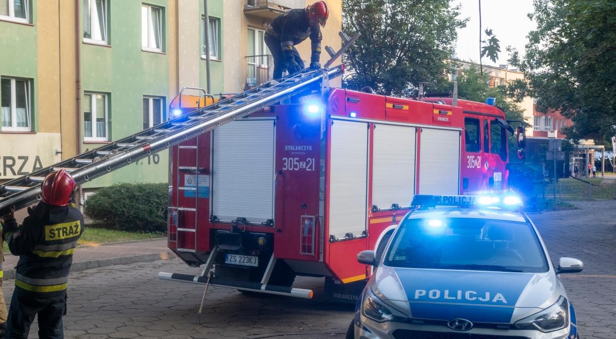 Zachodniopomorskie: strażacy znaleźli ciało po pożarze domu