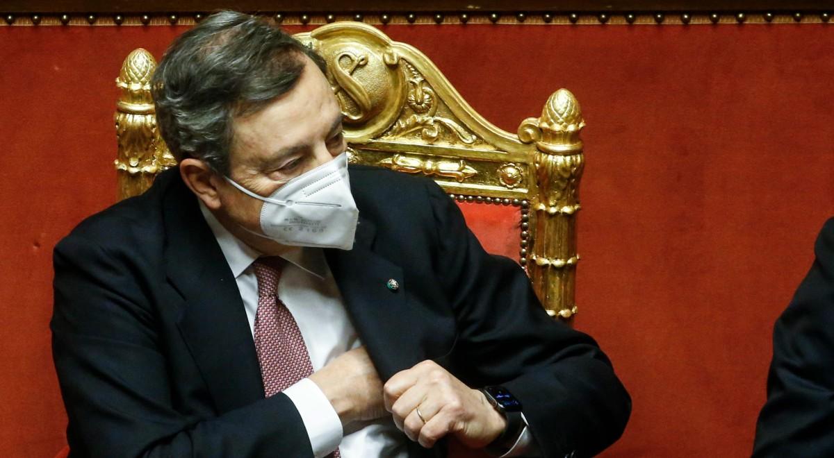 Włochy: Senat udzielił wotum zaufania rządowi Mario Draghiego