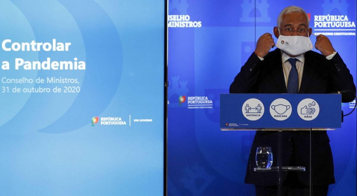 Portugalia: premier chce ogłoszenia stanu wyjątkowego w związku z pandemią