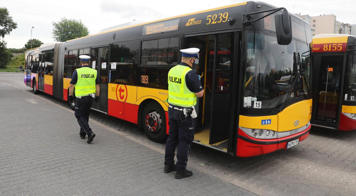 Pijany kierowca autobusu w Warszawie. Kluczyki zabrała mu pasażerka