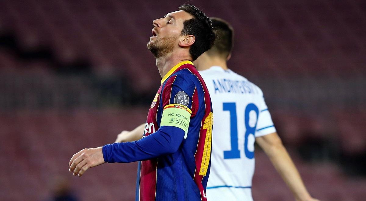 Liga Mistrzów: Leo Messi nawet nie udawał zaangażowania? Zachowanie gwiazdy wywołało do tablicy krytyków
