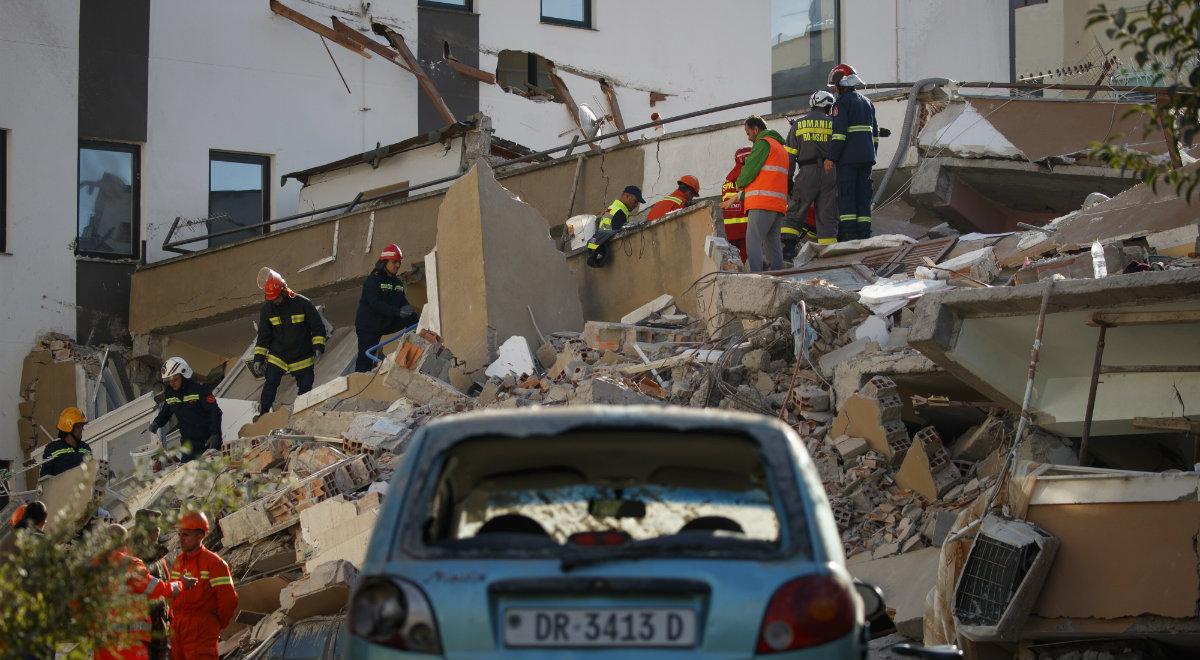 Koniec akcji poszukiwawczej po trzęsieniu ziemi w Albanii. Największe zniszczenia w Durres i Thumane