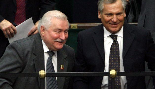 Wałęsa i Kwaśniewski gośćmi Partii Demokratycznej 