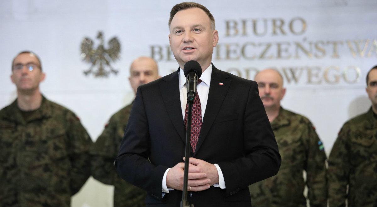 "Dzięki takim ćwiczeniom Polska jest bezpieczna". Prezydent i szef MON o Defender-Europe 2020