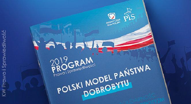 PiS opublikował program wyborczy. Nosi tytuł "Polski model państwa dobrobytu"