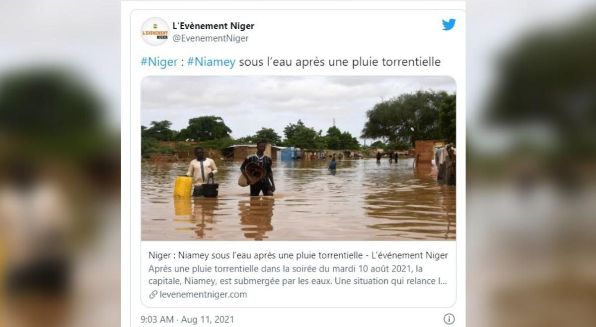 Ulewne deszcze nawiedziły Niger. Tysiące osób straciło dach nad głową, są ofiary śmiertelne