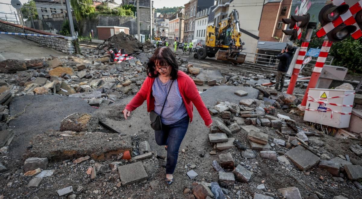 Belgia: kolejne zalania po burzach i gwałtowanych opadach