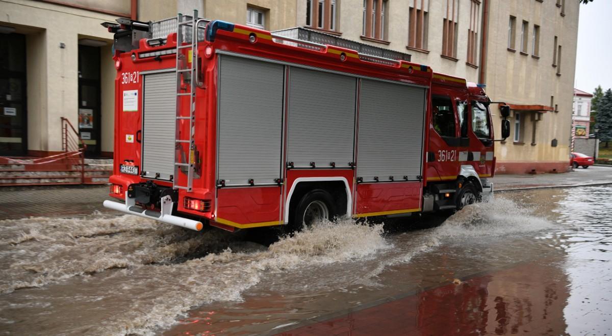 Potężna nawałnica z gradem nad Krakowem. Strażacy odebrali setki zgłoszeń