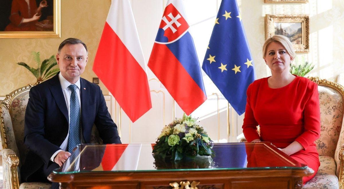 "Wyraziłam wsparcie dla Polski". Prezydent Słowacji nt. kryzysu migracyjnego