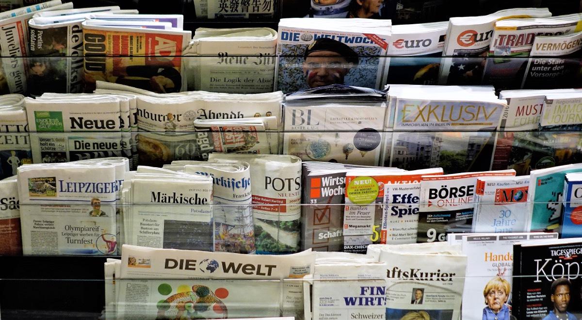 Hanna Karp: na niemieckim rynku prasy informacyjnej kapitał zagraniczny praktycznie nie istnieje