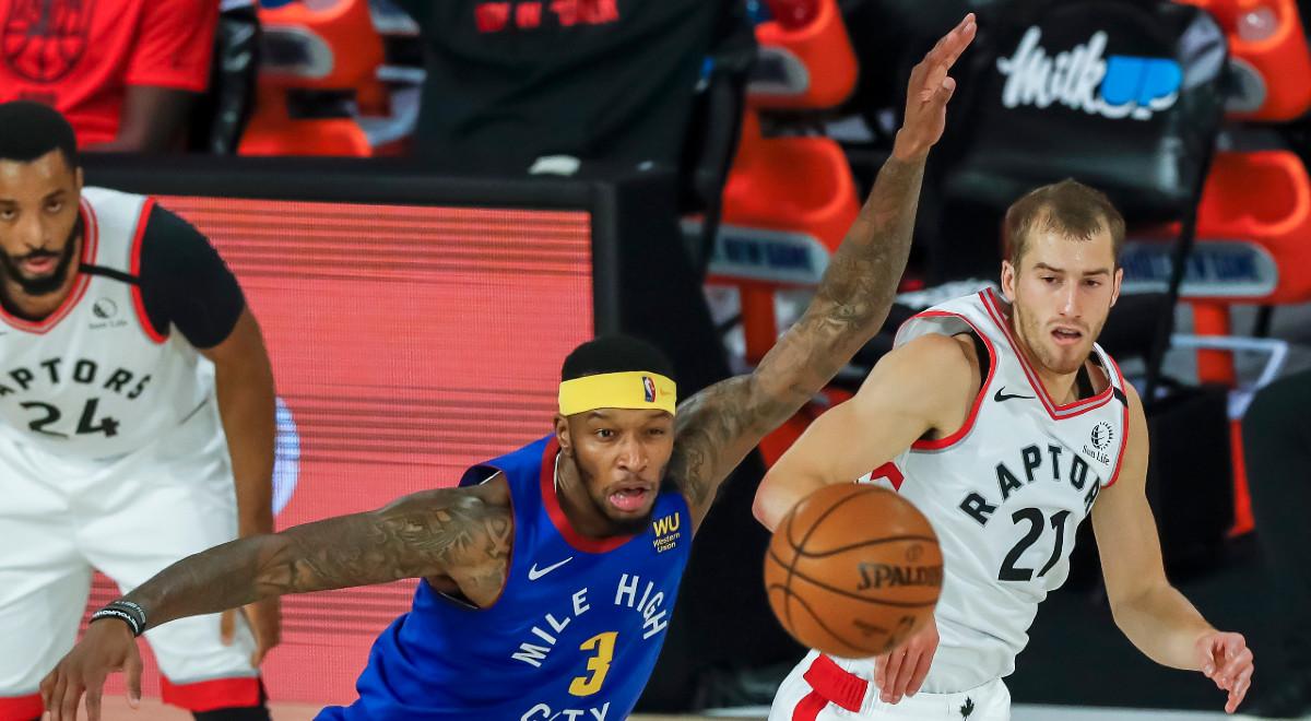 NBA: Raptors wygrali z Nuggets na zakończenie fazy zasadniczej