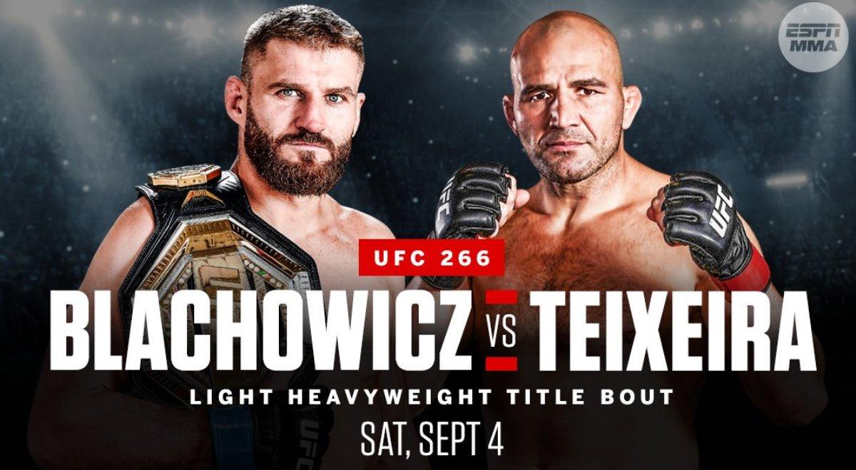 UFC 266: Jan Błachowicz - Glover Teixeira. Wymarzony rywal, by zrobić porządek w kategorii półciężkiej?