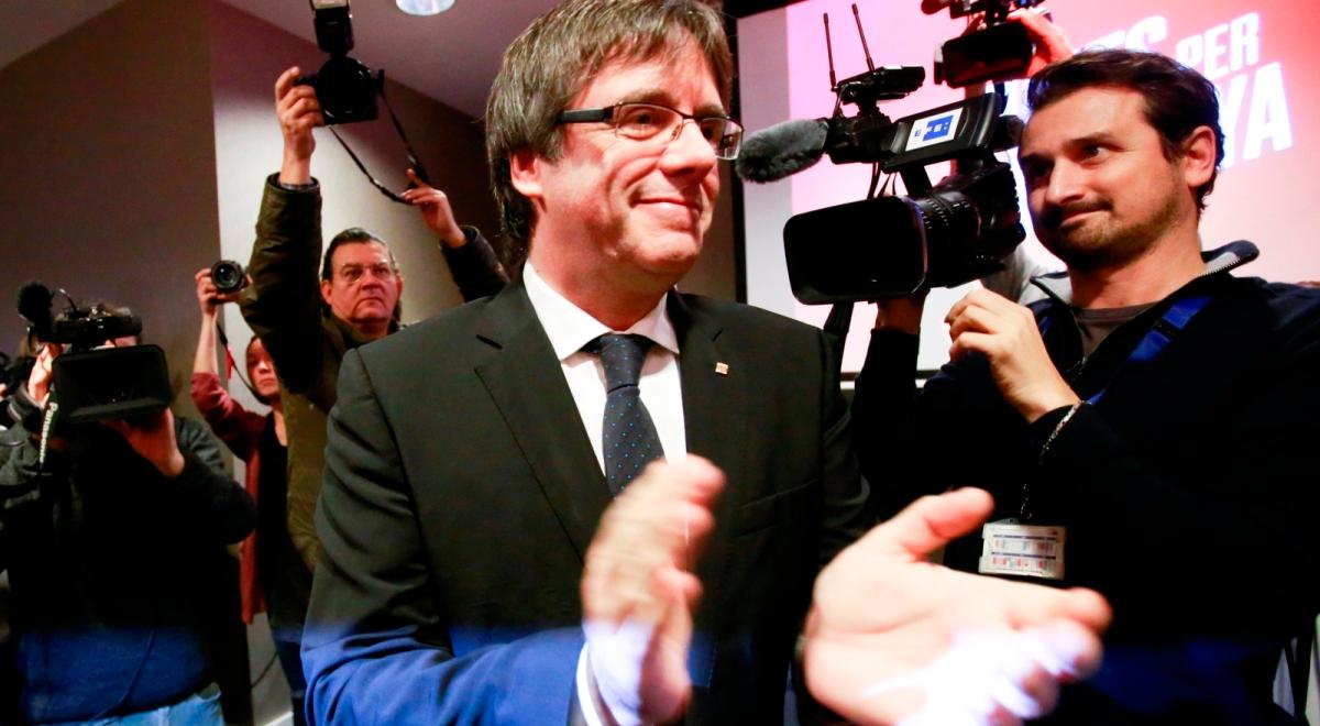 Puigdemont zaprezentował listę wyborczą Razem dla Katalonii na grudniowe wybory